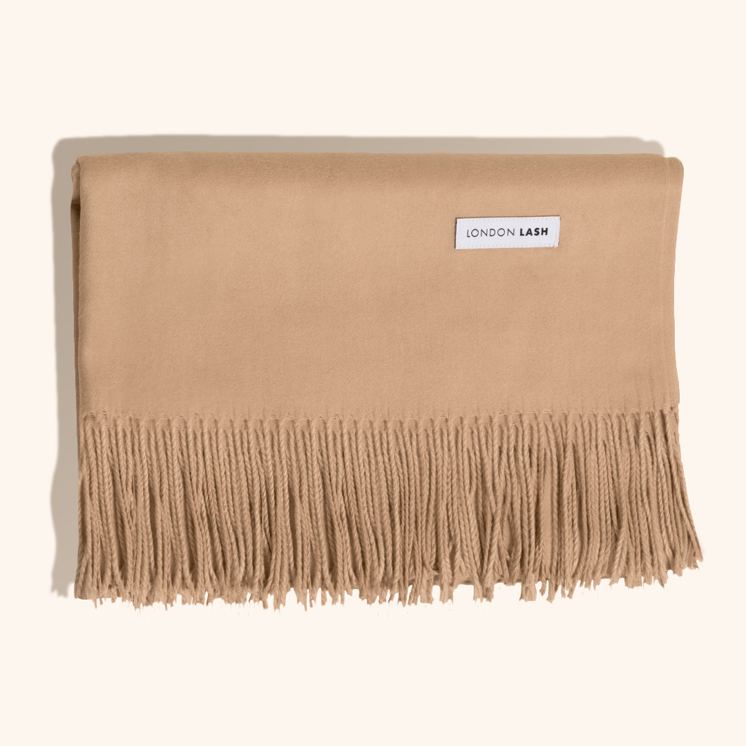 Sciarpa di lana oversize