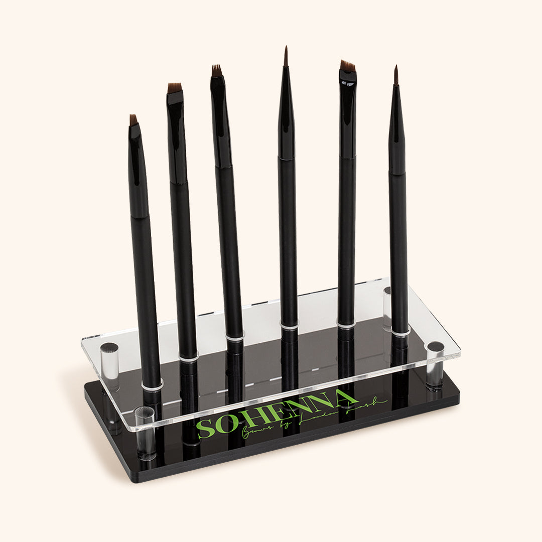 Quindi portaspazzole per henné