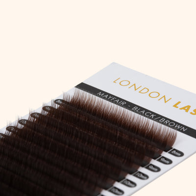 Ciglia Marrone Nero - Collezione Ristretto 0.07 Single