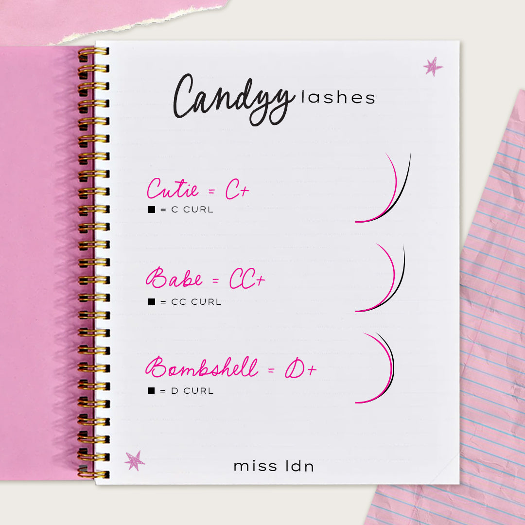 Candyy Lashes - Miscela YY 0,07