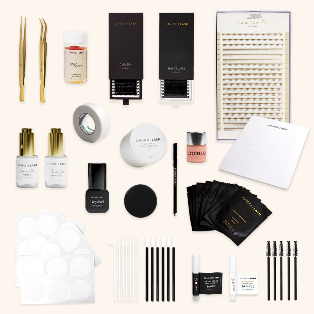 Kit di avviamento per Classic & Corso di formazione per ciglia voluminose veloci