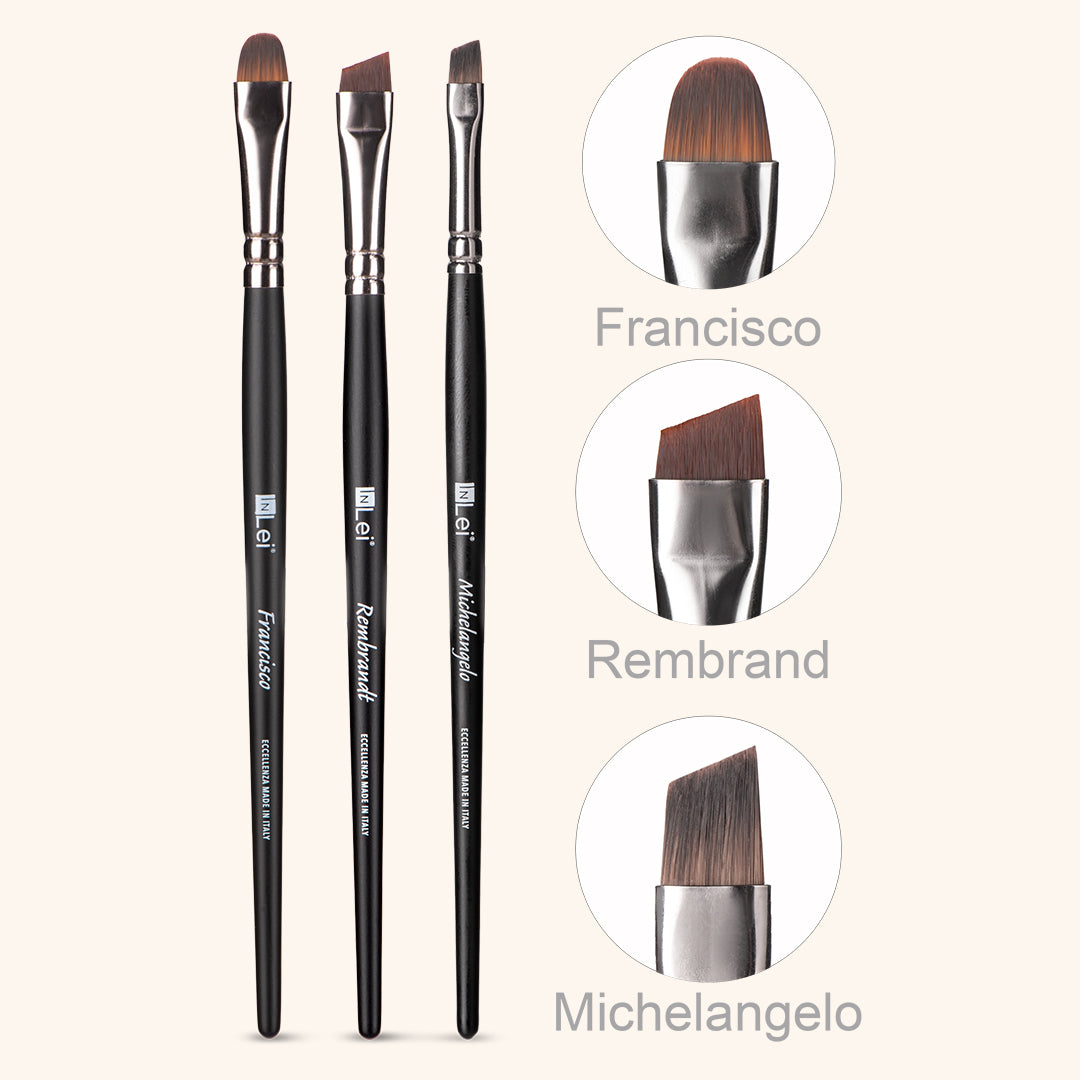 Set di pennelli professionali InLei® Brow Collection