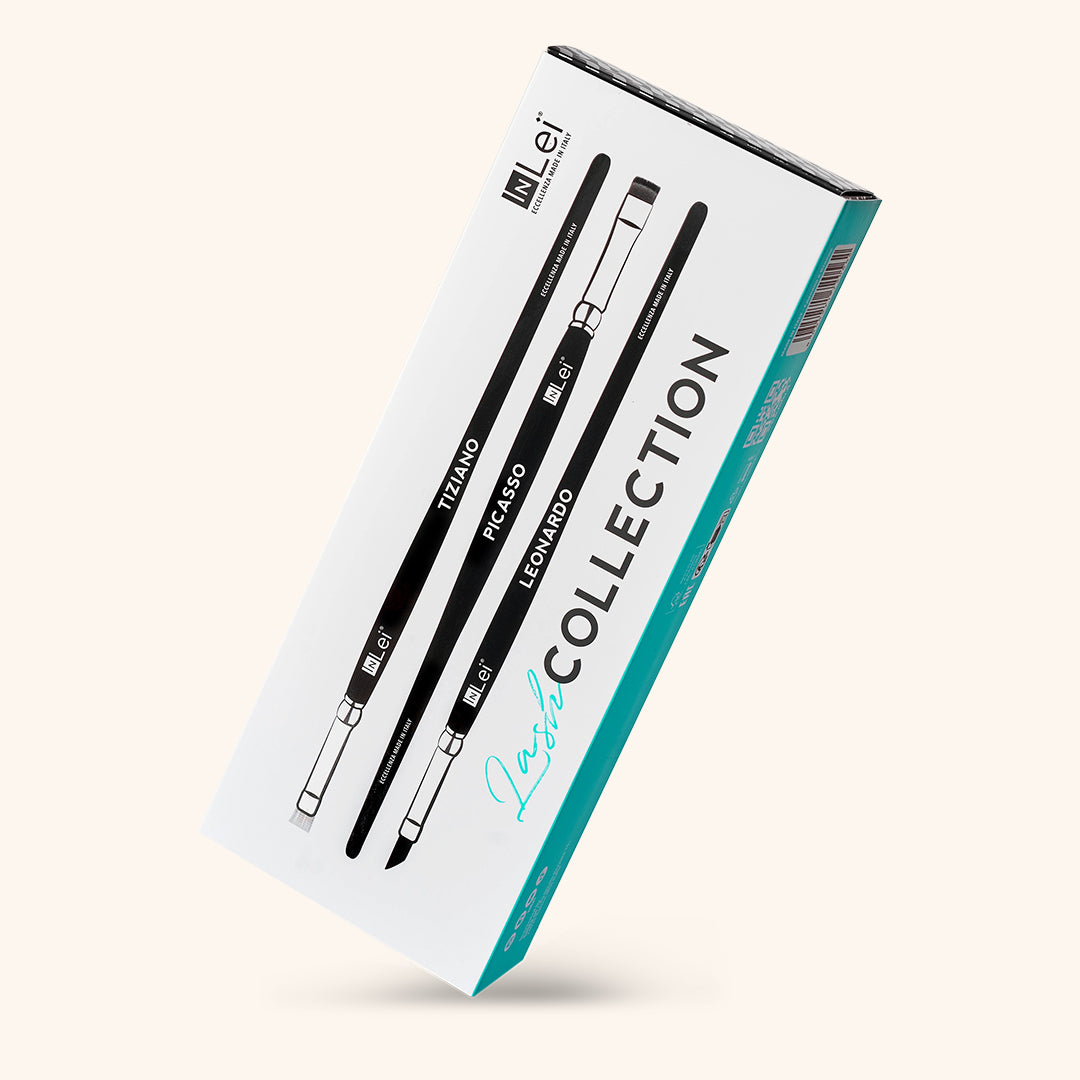 Set di pennelli professionali InLei "Lash Collection".
