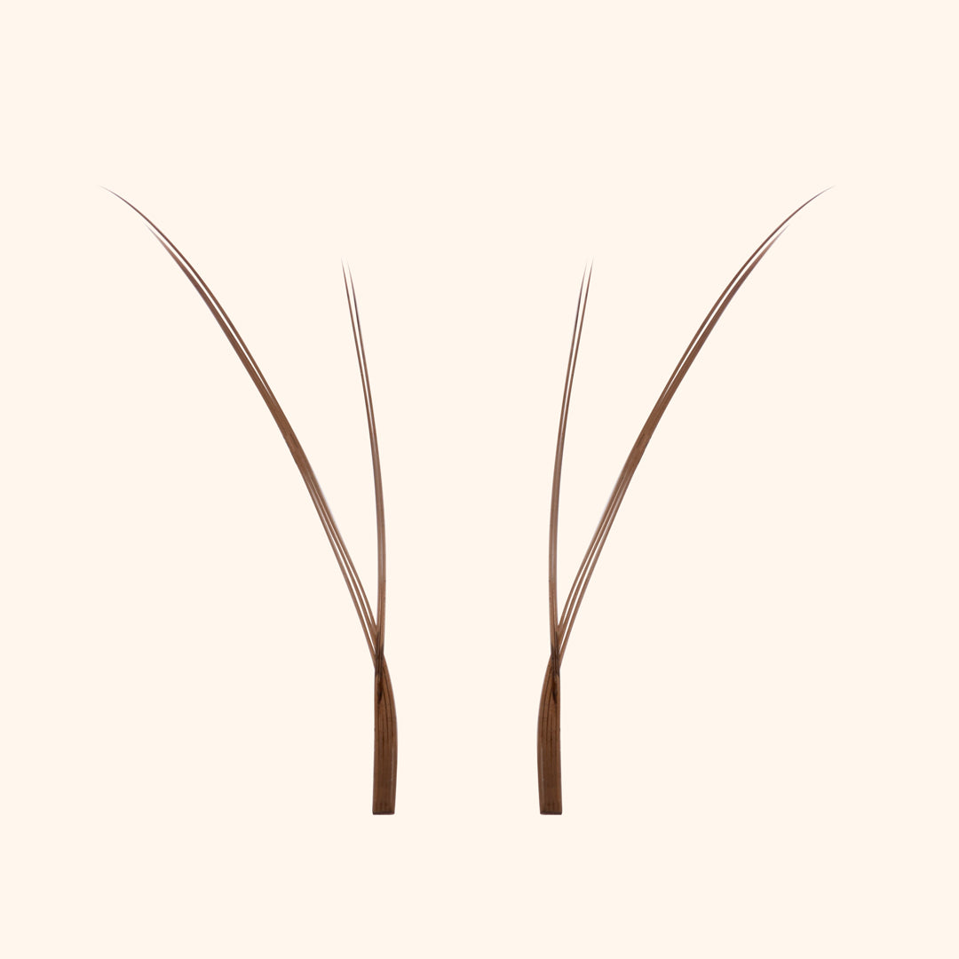 Ciglia da gattino - Marrone