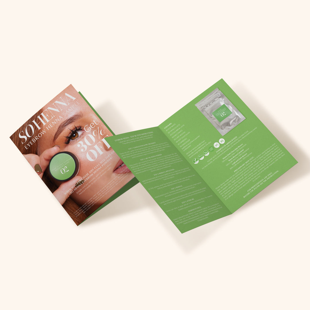 SO POLVERE PER SOPRACCIGLIA HENNE, BUSTINA DA 1G