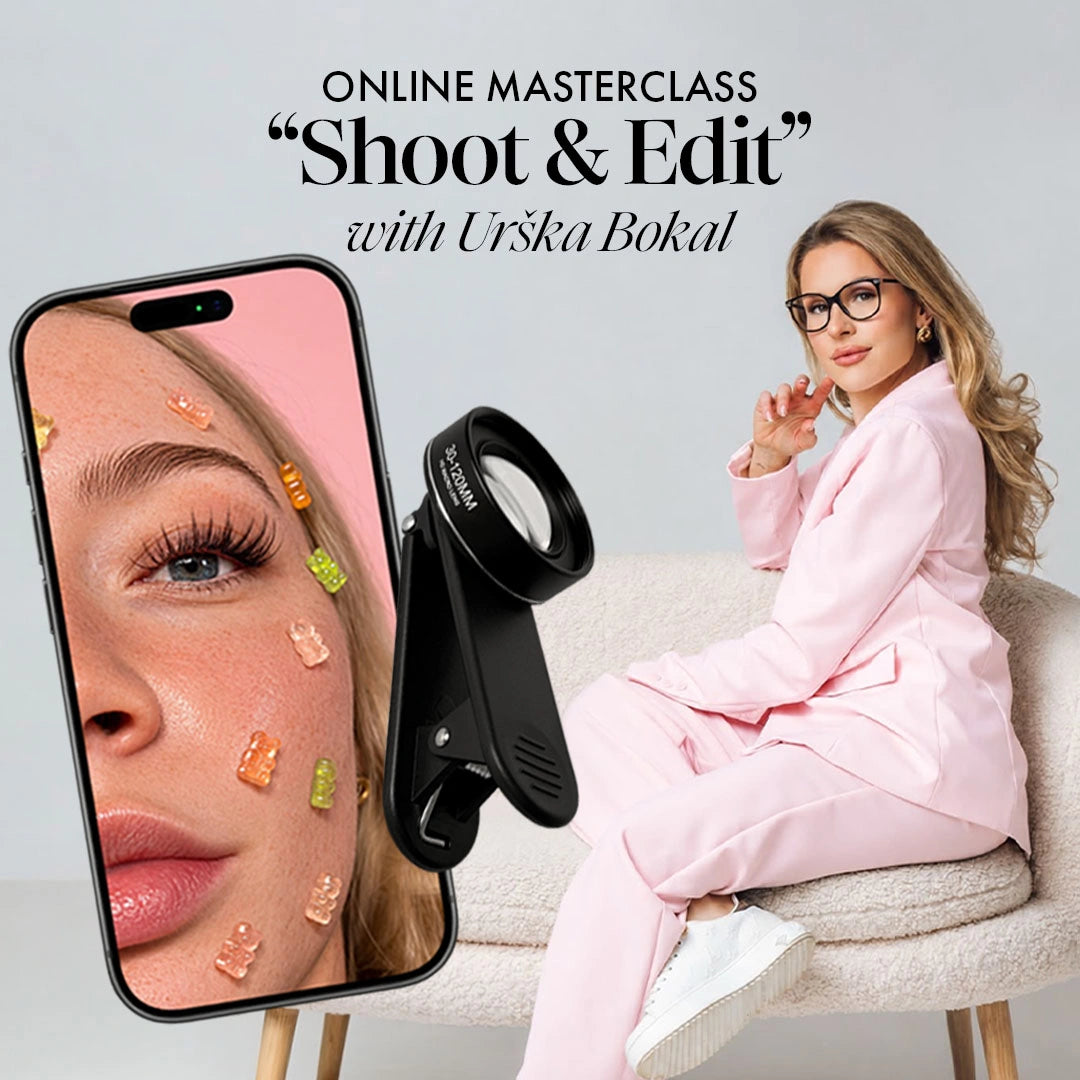 "Shoot &amp; Edit" Online Masterclass by Urška Bokal