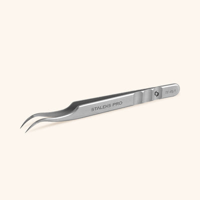 Pinzetta per extension ciglia volume con punta in fibra curva - EDIZIONE LIMITATA
