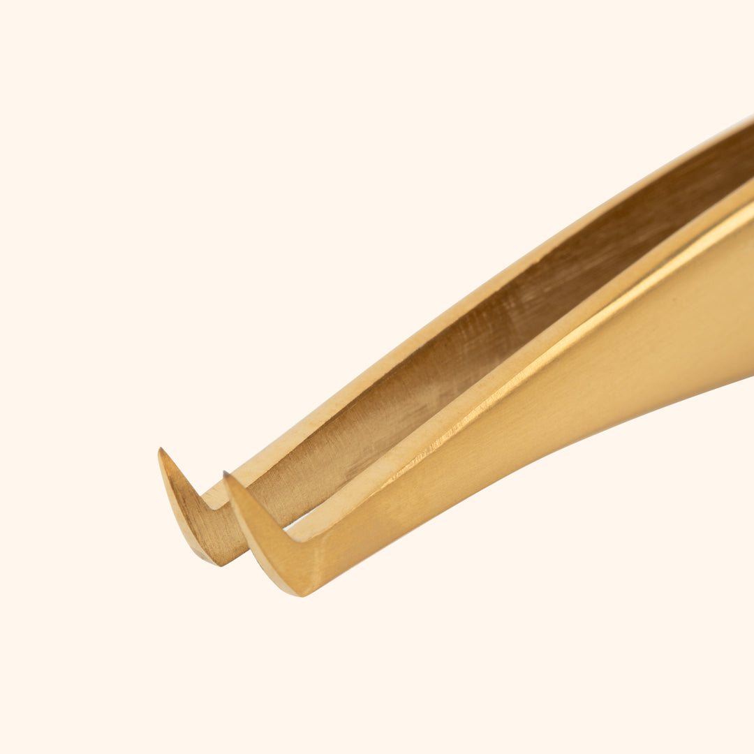 Pinzetta Professionale Per Ciglia Con Nano-nodi EXPERT 45 Type 1 Curved Pinzetta Professionale Per Ciglia Con Nano-nodi EXPERT 45 Type 1 Curved