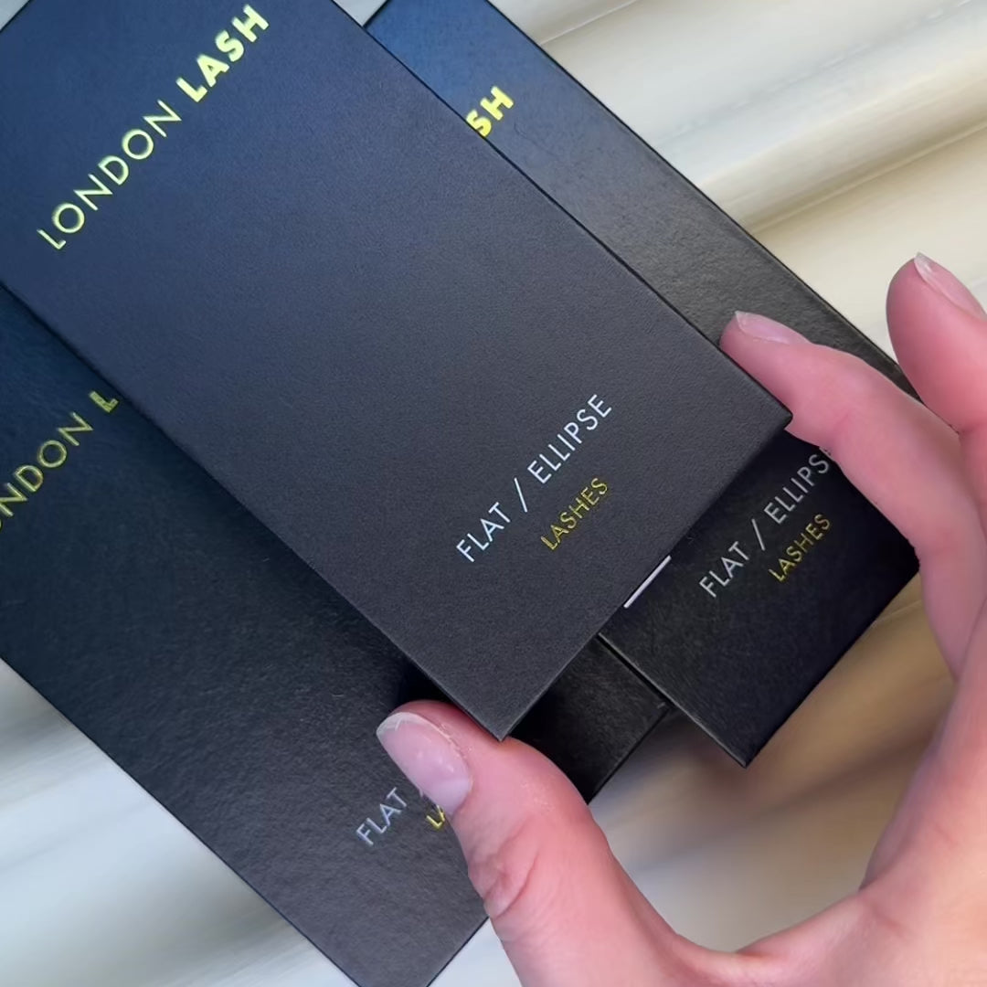 Ciglia ultra morbide opache piatte (ellisse/cashmere) 0,20