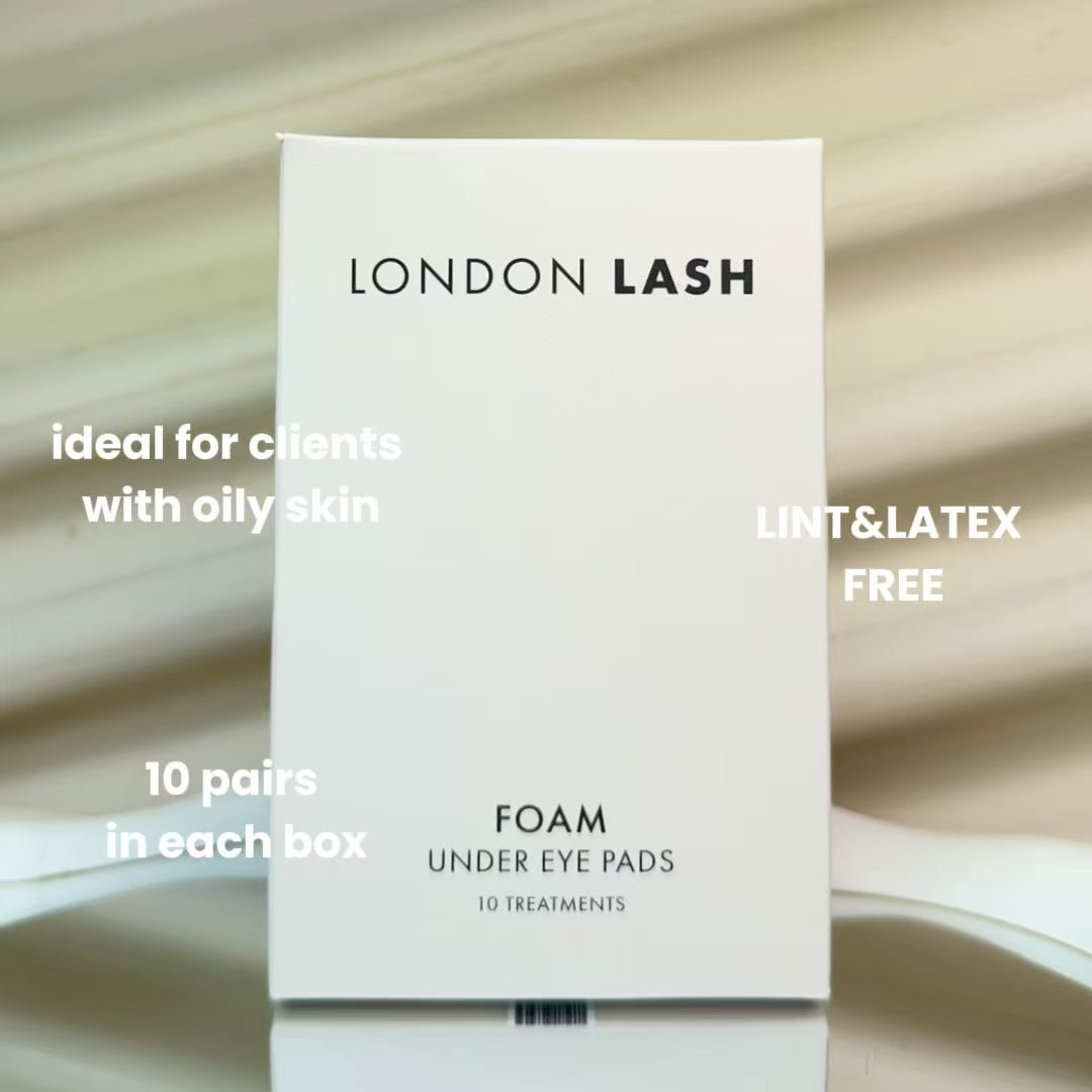 Cuscinetti in schiuma sotto gli occhi