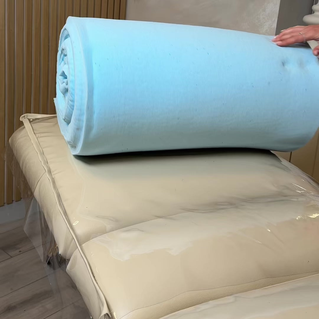 Topper in memory foam per letto di bellezza